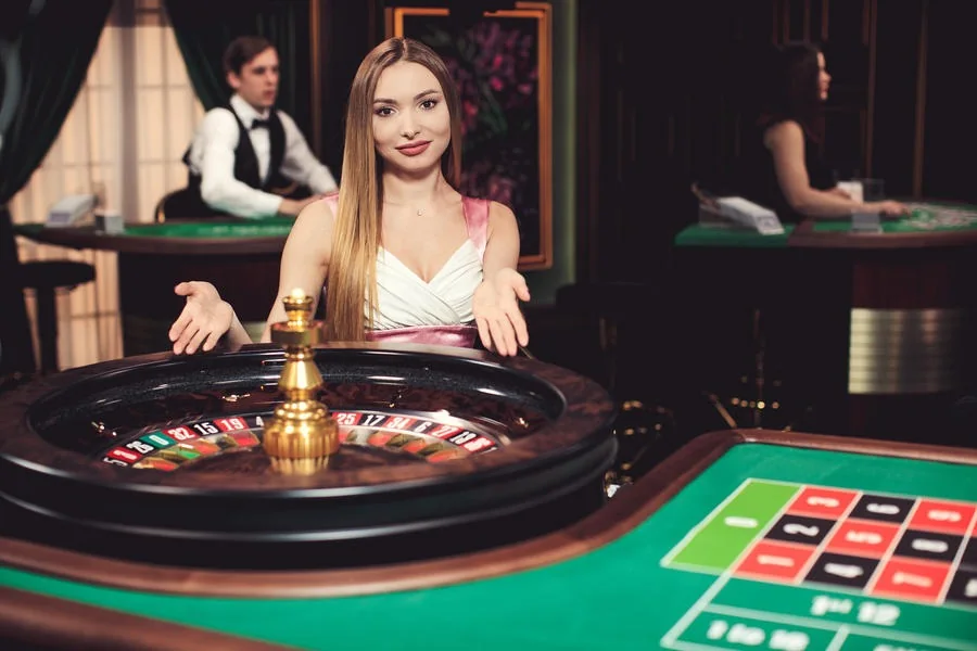 Ruang meja live NAGA889 dengan tayangan dealer waktu nyata